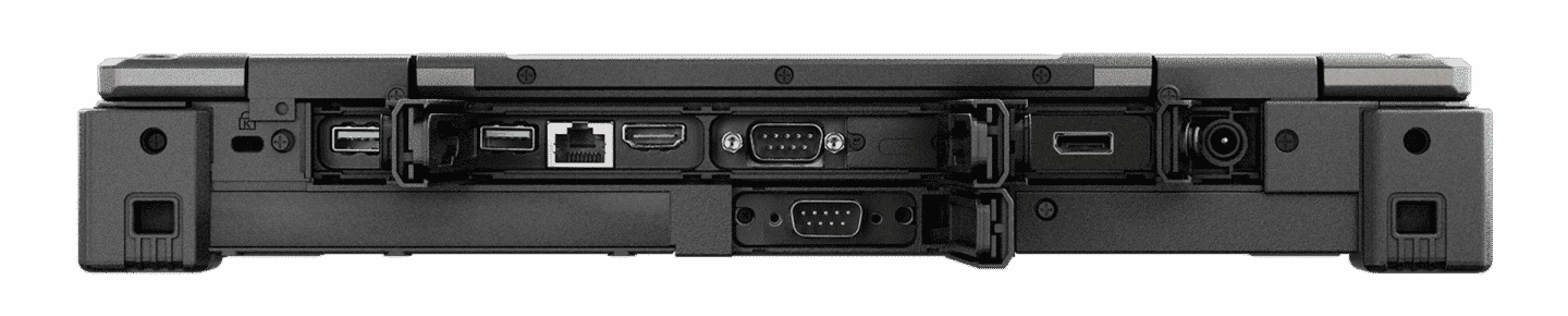 back side view of B360 Pro display port