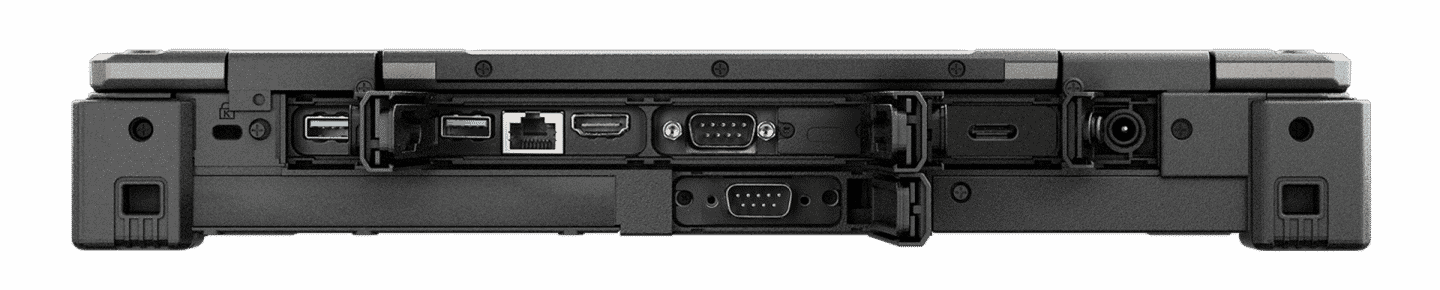 back side view of B360 Pro type C port