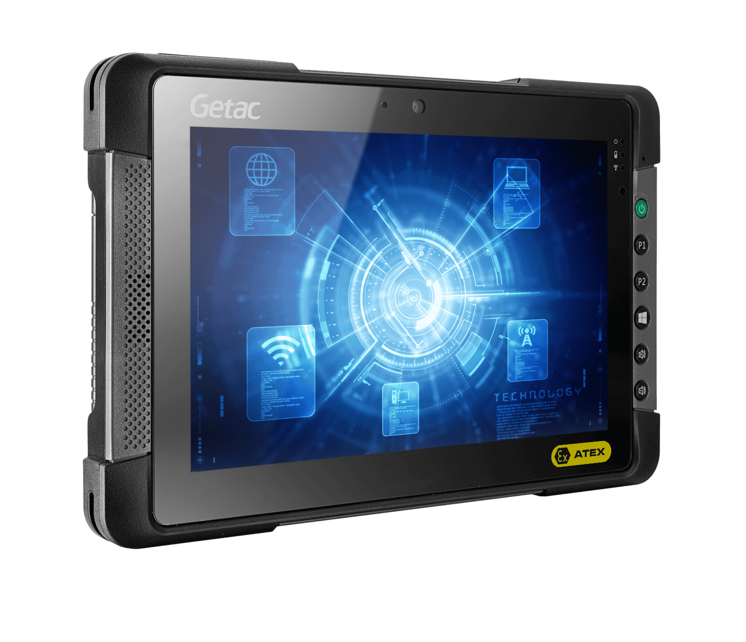 强固型工业平板 – Getac T800-EX