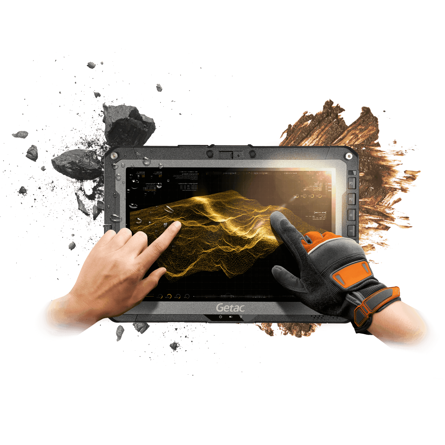 强固型工业平板 – Getac ZX10